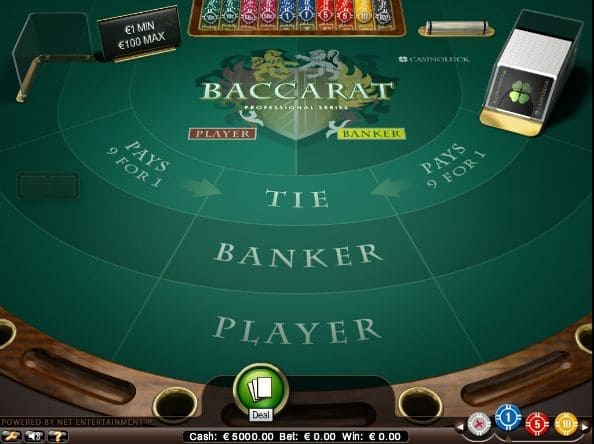 Meja Table Baccarat Online